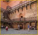 Trakai Castle Keep Courtyard